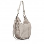 Beuteltasche The Hangout Josephine Silver Cloud, Farbe: grau, metallic, Marke: Aunts & Uncles, Abmessungen in cm: 34x37x8.5, Bild 2 von 4