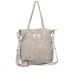 Tasche The Hangout Lucille Punch Silver Cloud, Farbe: grau, Marke: Aunts & Uncles, Abmessungen in cm: 23x33x9, Bild 1 von 4