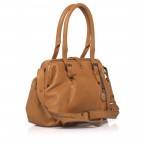 Shopper Grandma's Luxury Club Mrs. Elderberry Pie mit Bügelverschluss Caramel, Farbe: cognac, Marke: Aunts & Uncles, Abmessungen in cm: 35x24x12, Bild 3 von 5