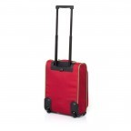 Koffer Youngster 43 cm Blume, Farbe: rot/weinrot, Marke: Travelite, Abmessungen in cm: 31x43x18, Bild 3 von 6