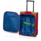 Koffer Youngster 43 cm Blume, Farbe: rot/weinrot, Marke: Travelite, Abmessungen in cm: 31x43x18, Bild 4 von 6