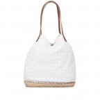 Tasche Cooton Espandrilles Lace, Farbe: weiß, Marke: Anokhi, Abmessungen in cm: 40x35x17, Bild 1 von 4