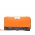 Geldbörse Signature C60PWCGJ7663 Leder Orange Offwhite, Farbe: braun, orange, beige, Marke: Cavalli, Abmessungen in cm: 19x10.5x3, Bild 1 von 3