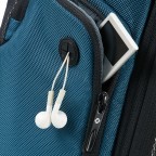 Rucksack Cityscape Laptop Backpack 15.6 Zoll mit RFID-Schutzhülle Petrol Blue, Farbe: blau/petrol, Marke: Samsonite, Abmessungen in cm: 34x46x23, Bild 4 von 6
