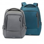 Rucksack Cityscape Laptop Backpack 15.6 Zoll mit RFID-Schutzhülle Petrol Blue, Farbe: blau/petrol, Marke: Samsonite, Abmessungen in cm: 34x46x23, Bild 6 von 6