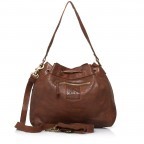 Beuteltasche Emilie B3.5429 mit Zugband Charming Cognac, Farbe: cognac, Marke: Harbour 2nd, Abmessungen in cm: 32x29x10.5, Bild 3 von 4