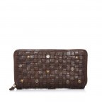 Geldbörse Soft-Weaving Penelope B3.9859 Chocolate Brown, Farbe: braun, Marke: Harbour 2nd, EAN: 4046478019225, Abmessungen in cm: 18.5x10x2.5, Bild 1 von 3