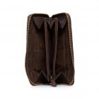 Geldbörse Soft-Weaving Penelope B3.9859 Chocolate Brown, Farbe: braun, Marke: Harbour 2nd, EAN: 4046478019225, Abmessungen in cm: 18.5x10x2.5, Bild 2 von 3