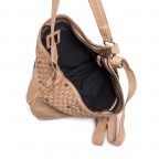 Beuteltasche Soft-Weaving Helena B3.5044 Taupe, Farbe: taupe/khaki, beige, Marke: Harbour 2nd, Abmessungen in cm: 40x27x16, Bild 3 von 4