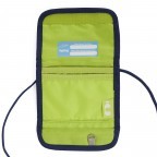Brustbeutel KoBärnikus, Farbe: blau/petrol, Marke: Ergobag, EAN: 4057081199433, Abmessungen in cm: 10.5x7x1, Bild 3 von 3