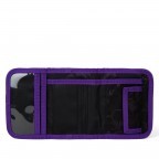 Geldbeutel Purple Hibiscus, Farbe: schwarz, flieder/lila, Marke: Satch, EAN: 4057081025800, Abmessungen in cm: 13x8.5x2, Bild 2 von 4