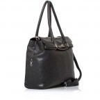 Shopper Romance 0038 Black, Farbe: schwarz, Marke: Gigi Fratelli, Abmessungen in cm: 39x29x13.5, Bild 2 von 6