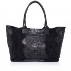 Shopper Louisiana Schwarz, Farbe: schwarz, Marke: Assima, Abmessungen in cm: 39x30x16, Bild 1 von 4