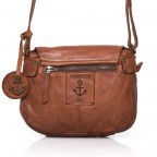 Umhängetasche Anchor-Love Chloe B3.5777 Charming Cognac, Farbe: cognac, Marke: Harbour 2nd, EAN: 4046478025660, Abmessungen in cm: 21x18x6, Bild 5 von 6