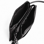Umhängetasche / Clutch Cormorano Silja Dark Grey, Farbe: grau, Marke: Adax, EAN: 5705483182681, Abmessungen in cm: 23x14x3, Bild 3 von 7