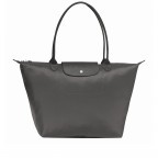 Shopper Le Pliage Néo Shopper L Anthra, Farbe: anthrazit, Marke: Longchamp, EAN: 3597921230748, Abmessungen in cm: 31x30x19, Bild 1 von 3