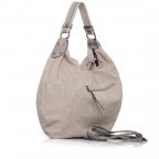 Beuteltasche T8236 Grau, Farbe: grau, Marke: Maestro, Abmessungen in cm: 35x43x3, Bild 3 von 6