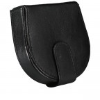 Geldbörse Wiener Schachtel Schwarz, Farbe: schwarz, Marke: Hausfelder Manufaktur, EAN: 4039584250149, Abmessungen in cm: 9x8x2.2, Bild 2 von 6