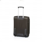 Koffer Caphir Upright 55 mit zwei Rollen Oliv Cognac, Farbe: grün/oliv, Marke: Samsonite, Abmessungen in cm: 40x55x20, Bild 6 von 7