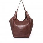 Shopper Elsa Chocolate, Farbe: braun, Marke: Anokhi, Abmessungen in cm: 33x36x24, Bild 3 von 4