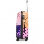 Koffer Flux Love Größe 65 cm Rosa, Farbe: flieder/lila, rosa/pink, orange, bunt, Marke: Travelite, Abmessungen in cm: 40x65x25, Bild 3 von 6