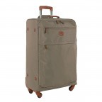 Koffer X-BAG & X-Travel 75 cm Dove Gray, Farbe: taupe/khaki, Marke: Brics, EAN: 8016623867984, Abmessungen in cm: 48x77x26, Bild 2 von 3