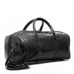 Reisetasche Alessia Schwarz, Farbe: schwarz, Marke: Assima, Abmessungen in cm: 50x30x28, Bild 2 von 3