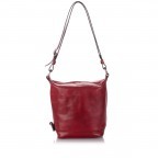 Beuteltasche Alaska Rot, Farbe: rot/weinrot, Marke: Loubs, Abmessungen in cm: 24x34x15, Bild 7 von 7