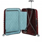 Koffer lite-shock Spinner 69 Deep Red, Farbe: rot/weinrot, Marke: Samsonite, EAN: 5400520194077, Abmessungen in cm: 47x69x29, Bild 6 von 8