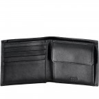 Geldbörse Traveller Wallet Black, Farbe: schwarz, Marke: Boss, EAN: 4043201796552, Abmessungen in cm: 11x9.5x2, Bild 2 von 3