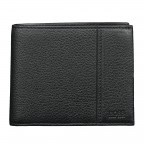 Geldbörse Traveller Trifold Black, Farbe: schwarz, Marke: BOSS, EAN: 4043201795531, Abmessungen in cm: 12x9.5x2, Bild 1 von 4