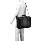 Aktentasche Signature Workbag Black, Farbe: schwarz, Marke: Boss, Abmessungen in cm: 40x31.5x12, Bild 3 von 7