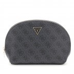 Kosmetiketui Zamira 4G-Logo, Farbe: anthrazit, cognac, Marke: Guess, Abmessungen in cm: 22x15x6.5, Bild 1 von 3