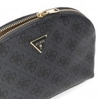 Kosmetiketui Zamira 4G-Logo, Farbe: anthrazit, cognac, Marke: Guess, Abmessungen in cm: 22x15x6.5, Bild 3 von 3