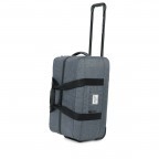 Rollenreisetasche Wheelie Outfitter Raven Crosshatch Black, Farbe: schwarz, Marke: Herschel, EAN: 0828432170647, Abmessungen in cm: 71x33x30, Bild 3 von 4