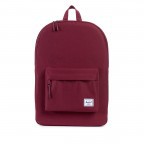 Rucksack Classic Volumen 21 Liter Windsor Wine, Farbe: rot/weinrot, Marke: Herschel, EAN: 0828432064618, Abmessungen in cm: 28x45x12, Bild 1 von 4