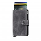 Geldbörse Miniwallet Vintage Grey Black, Farbe: grau, Marke: Secrid, EAN: 8718215285939, Abmessungen in cm: 6.8x10.2x1.6, Bild 3 von 3