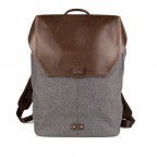 Rucksack Olli O14 Stone, Farbe: grau, Marke: Zwei, EAN: 4250257911956, Abmessungen in cm: 29x41x13, Bild 1 von 3