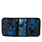 Geldbeutel Blue Triangle, Farbe: schwarz, blau/petrol, Marke: Satch, EAN: 4057081029877, Abmessungen in cm: 13x8.5x2, Bild 3 von 4