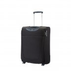 Koffer base-boost Upright 55 mit zwei Rollen Black, Farbe: schwarz, Marke: Samsonite, Abmessungen in cm: 40x55x20, Bild 1 von 5