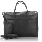 Shopper Romance 0080 Black, Farbe: schwarz, Marke: Gigi Fratelli, Abmessungen in cm: 41x31x13, Bild 4 von 4