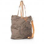 Tasche Canvas C1226ML-TEVL-2393 Oliv, Farbe: taupe/khaki, Marke: Campomaggi, Abmessungen in cm: 40x40x16, Bild 2 von 4