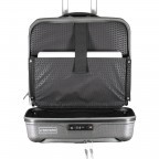 Pilotenkoffer Lite-Biz Spinner Rolling Tote mit Laptopfach 17,0 Zoll Eclipse Grey, Farbe: grau, Marke: Samsonite, EAN: 5414847664861, Abmessungen in cm: 44x43x23, Bild 3 von 11