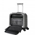 Pilotenkoffer Lite-Biz Spinner Rolling Tote mit Laptopfach 17,0 Zoll Eclipse Grey, Farbe: grau, Marke: Samsonite, EAN: 5414847664861, Abmessungen in cm: 44x43x23, Bild 9 von 11