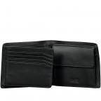 Geldbörse Element Trifold Black, Farbe: schwarz, Marke: BOSS, Abmessungen in cm: 11.5x9.5x2.5, Bild 2 von 4