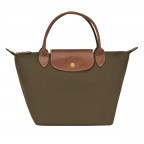 Handtasche Le Pliage Handtasche S Khaki, Farbe: taupe/khaki, Marke: Longchamp, EAN: 3597921264569, Abmessungen in cm: 23x22x14, Bild 1 von 5