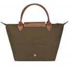 Handtasche Le Pliage Handtasche S Khaki, Farbe: taupe/khaki, Marke: Longchamp, EAN: 3597921264569, Abmessungen in cm: 23x22x14, Bild 3 von 5