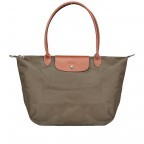 Shopper Le Pliage Shopper L Khaki, Farbe: taupe/khaki, Marke: Longchamp, EAN: 3597921264743, Abmessungen in cm: 31x30x19, Bild 1 von 5