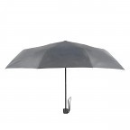 Schirm Super Mini Manuell Grau, Farbe: grau, Marke: Hausfelder Manufaktur, EAN: 4065646004863, Bild 2 von 3