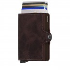 Geldbörse Twinwallet Vintage Chocolate, Farbe: braun, Marke: Secrid, EAN: 8718215282181, Abmessungen in cm: 7x10.2x2.5, Bild 4 von 4